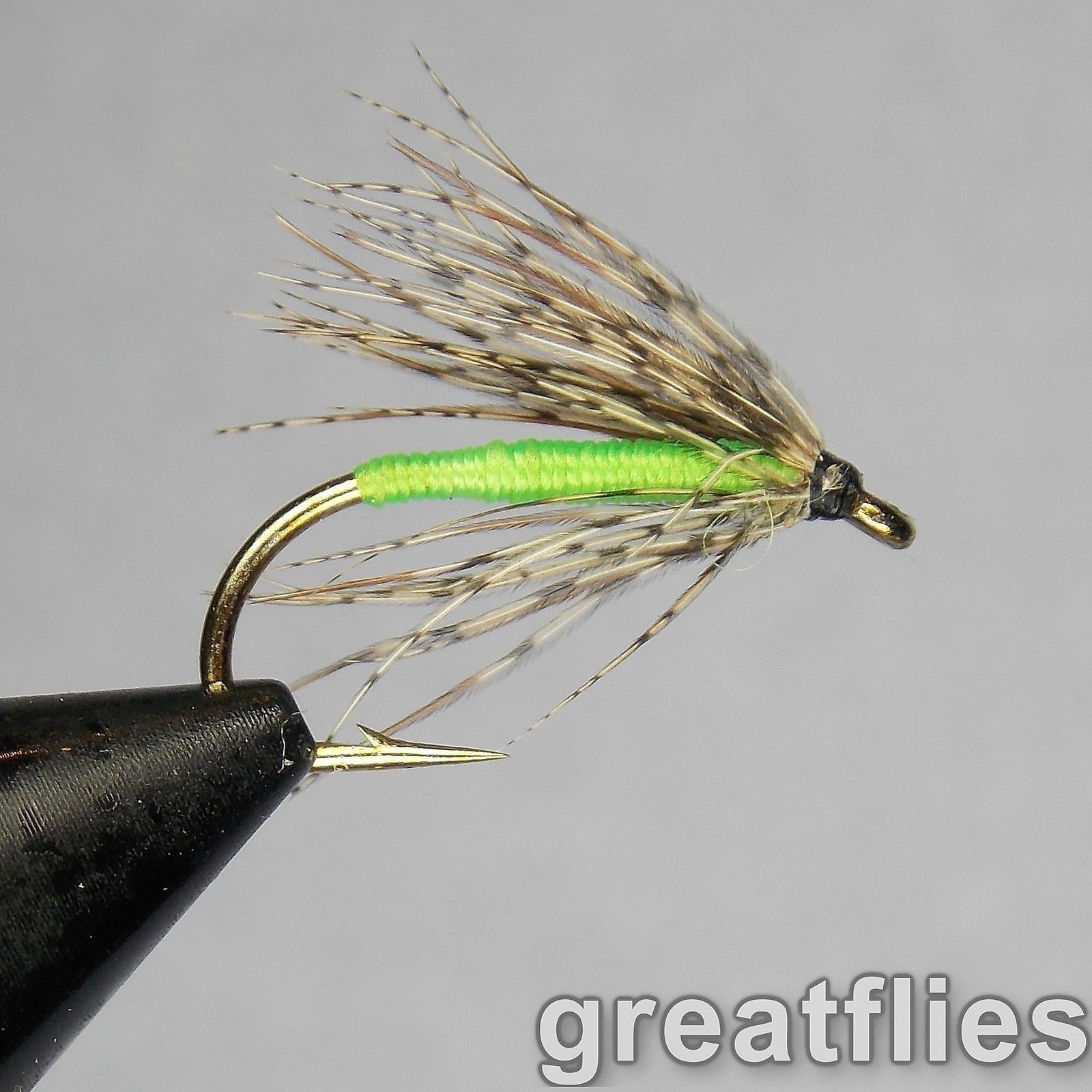 1 dozen (12) - Soft Hackle - Partridge & Green