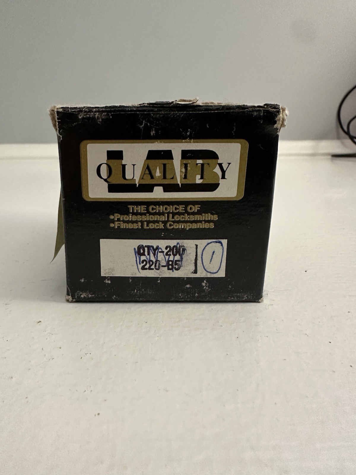 Variety Pack LAB Professional Quality Lock Tumbler Pins - 200qty - USED BOX#1