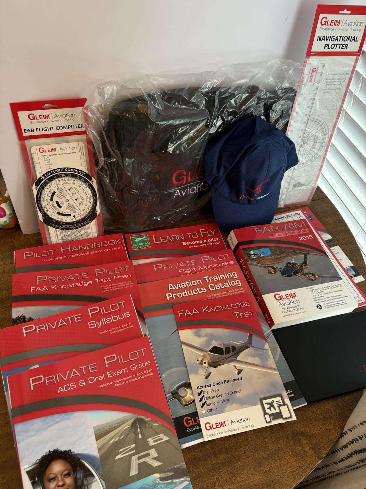 Gleim Aviation Private Pilot Training Kit books and materials 2019 Edition