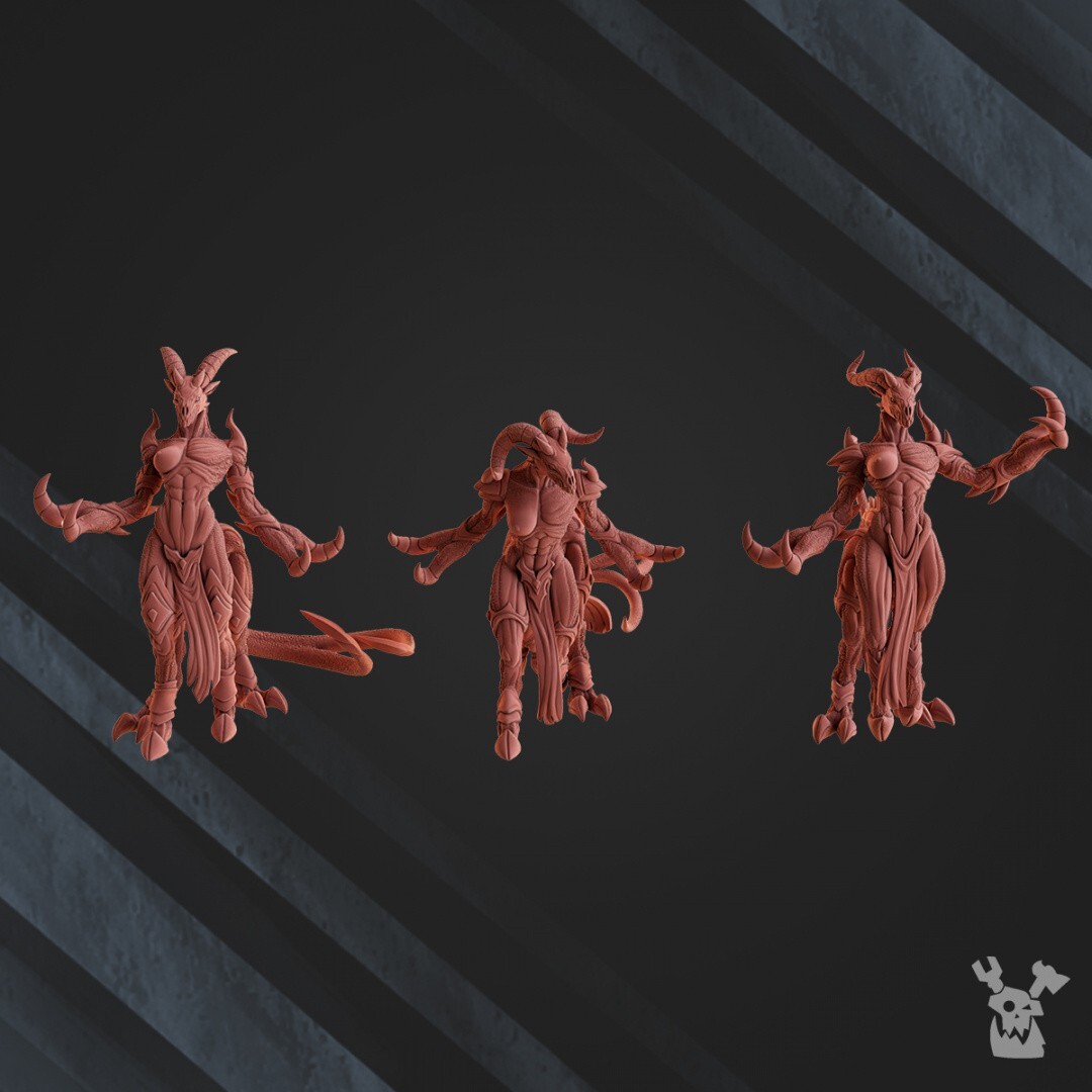 Daemons of Lust Fiends x3 Chaos Daemons DakkaDakka.Store