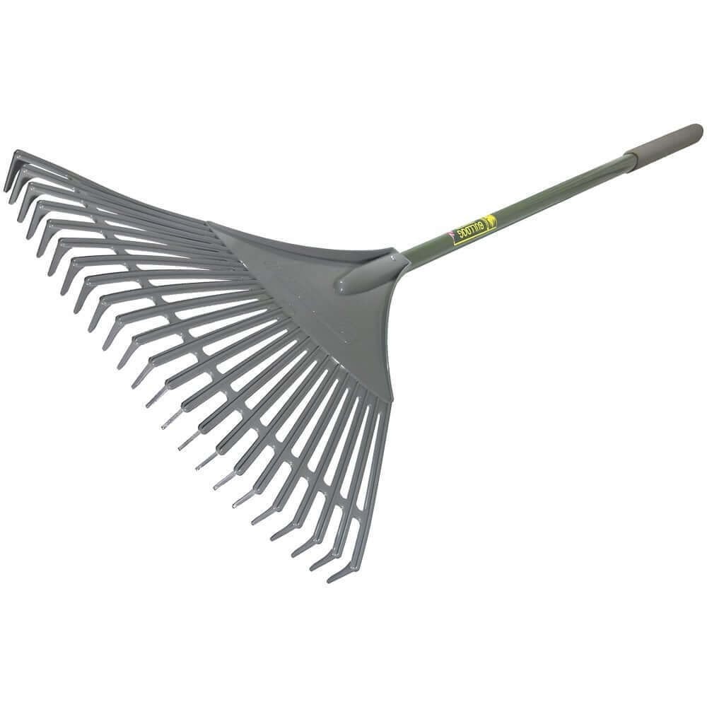 Bulldog 23 Tine Plastic Lawn Rake 54" Tree Surgeon Equipment