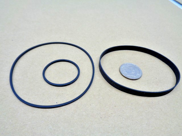 3 PC BELT KIT FITS PIONEER CT-F6060 CT-F6262 AND CT-F7070 NEW U.S. SHIPPING!