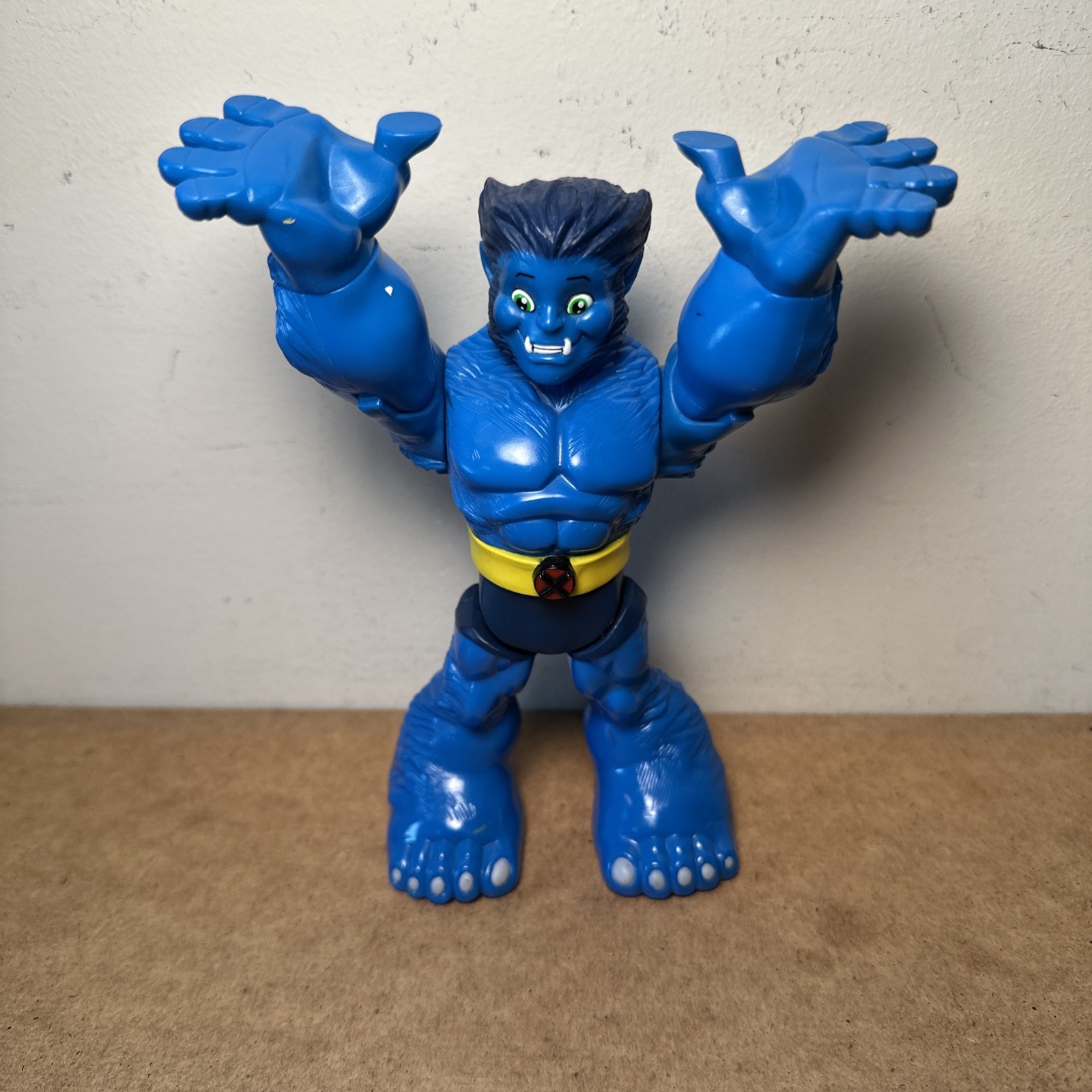 Beast Loose Figure Toy Biz Spider Man Friends Super Heroes 2006 Flipping