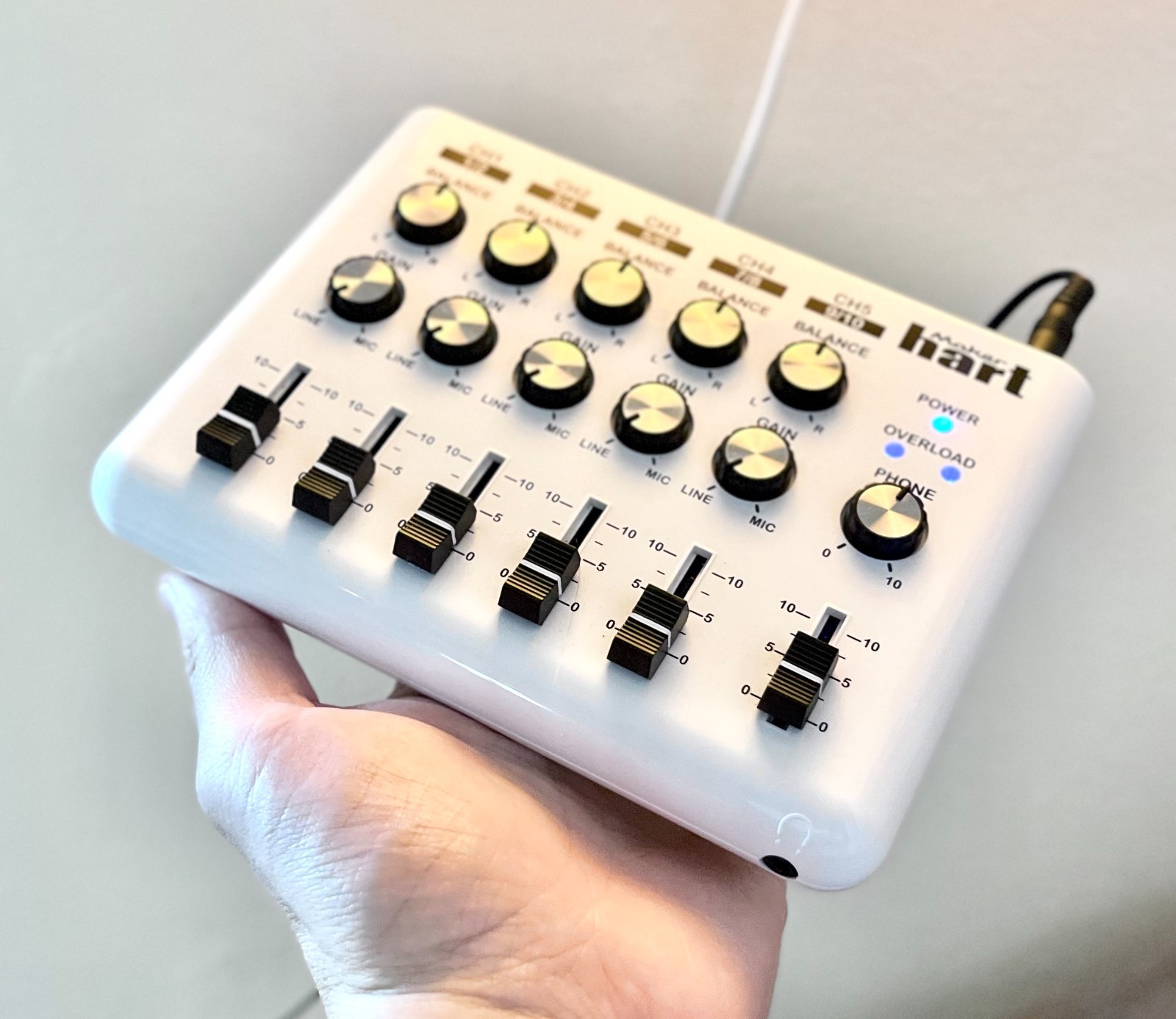 Maker Hart LOOP MIXER | 5-Channel Compact Stereo Audio Mixer
