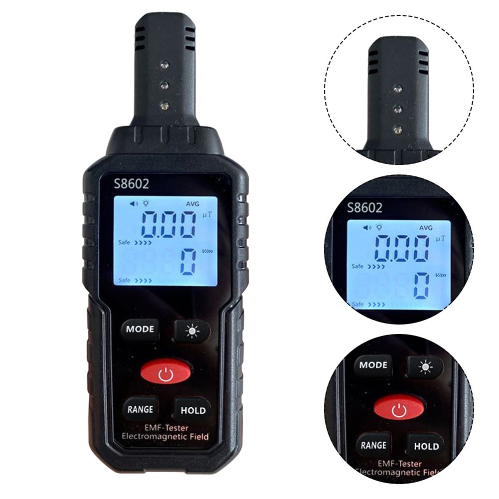 Radiation Detectors Radiometer Test Meters Digital Radiation Electromagnetic