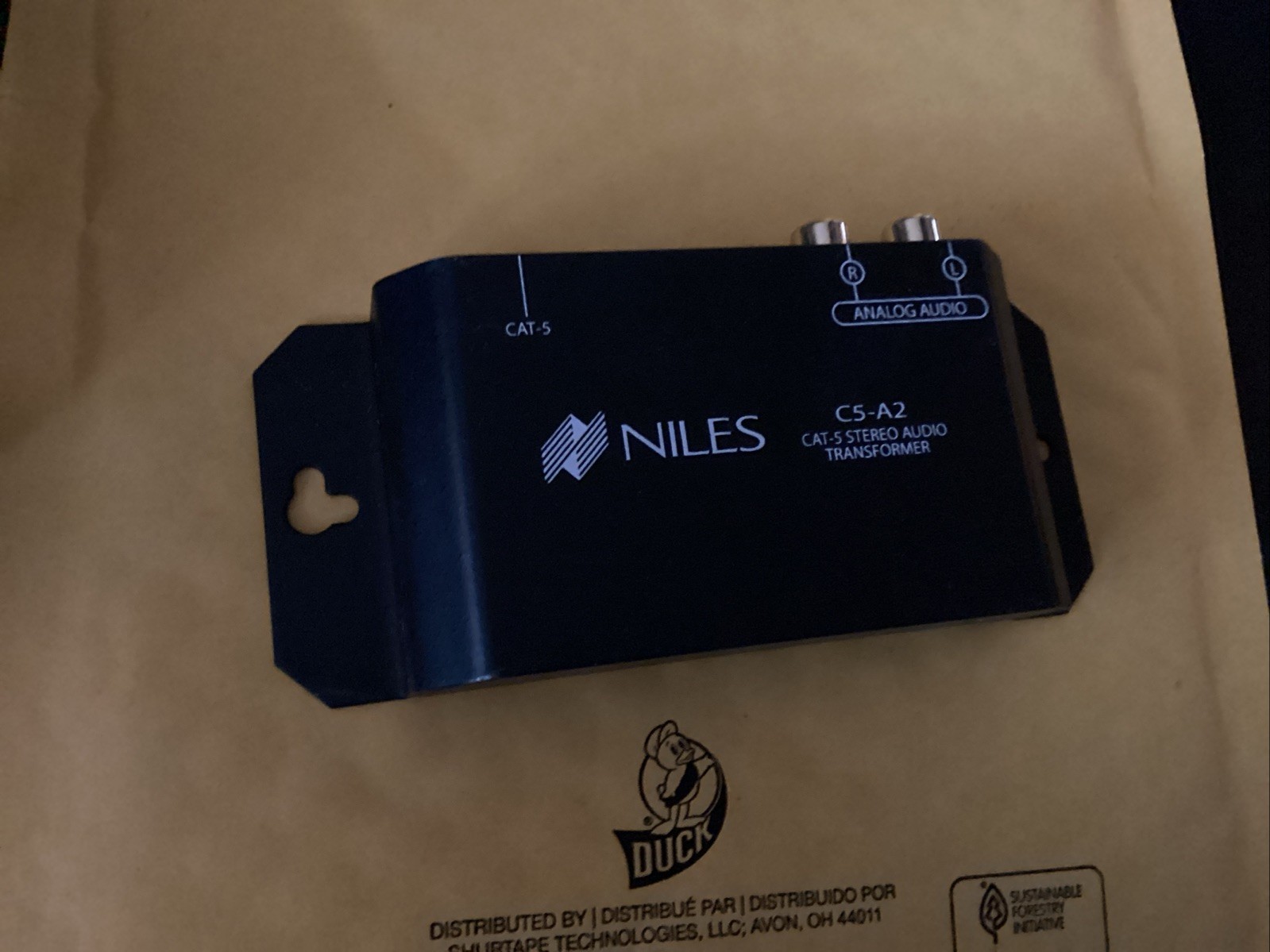 NILES C5-A2 CAT 5 STEREO AUDIO TRANSFORMER