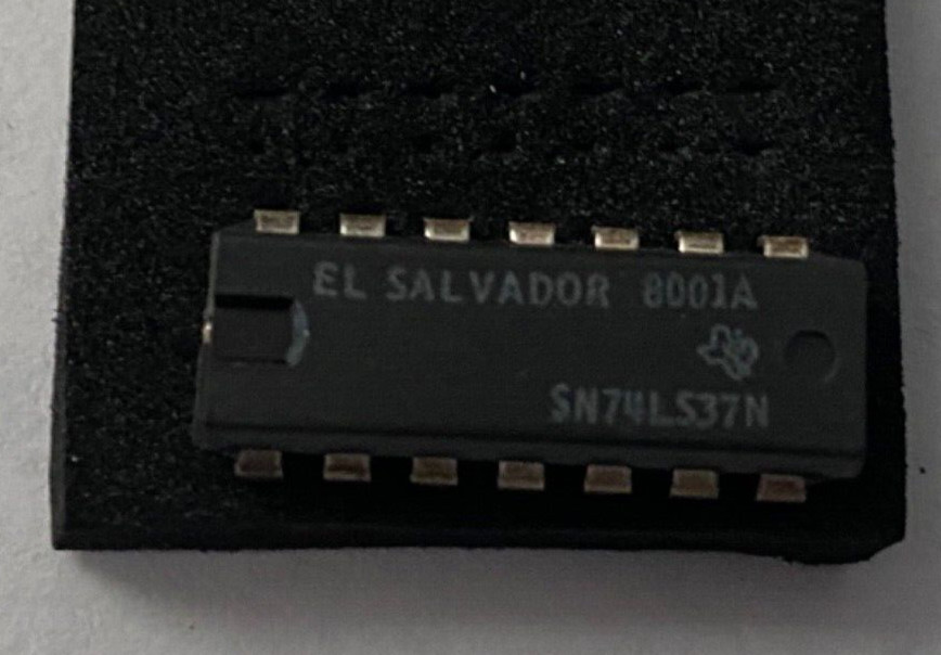 Texas Instruments  SN74LS37N quad 2-input positive NAND buffers Integrated Cir