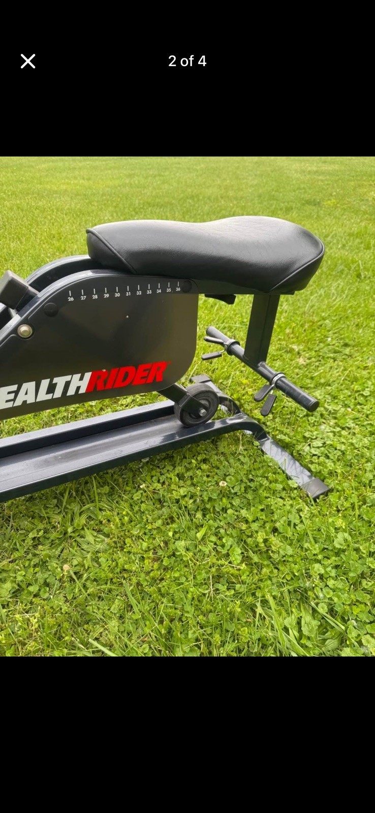 Healthrider Total Body fitness Exercise Machine Adjustable Height VGC