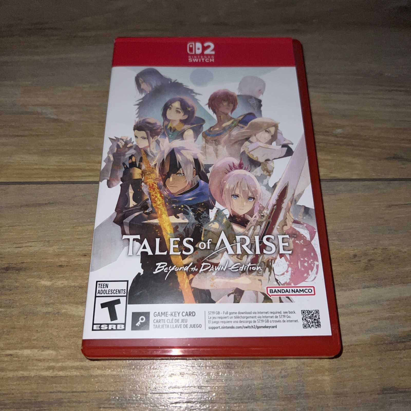 Tales of Arise: Beyond the Dawn Edition (Nintendo Switch 2) CASE ONLY NO GAME