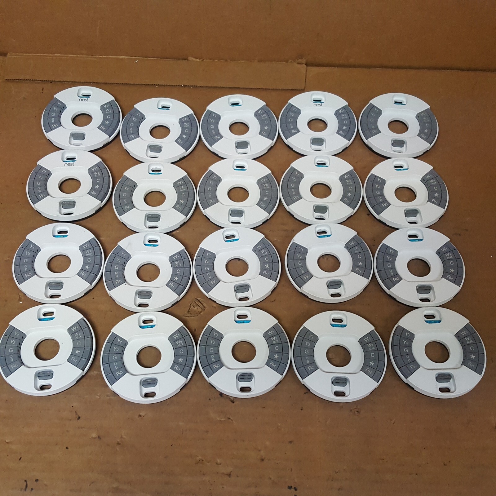 LOT OF 20 Google Nest Learning Thermostat Wire Base 3rd Generation A0013 WORKING