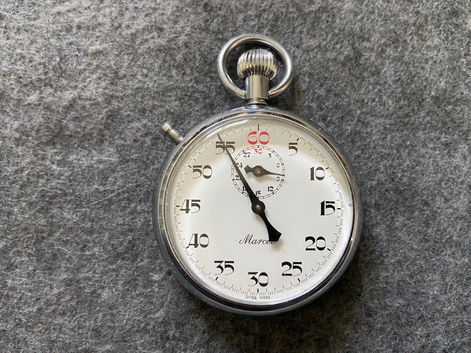 Swiss Made Marcel Vintage Stopwatch with the Box