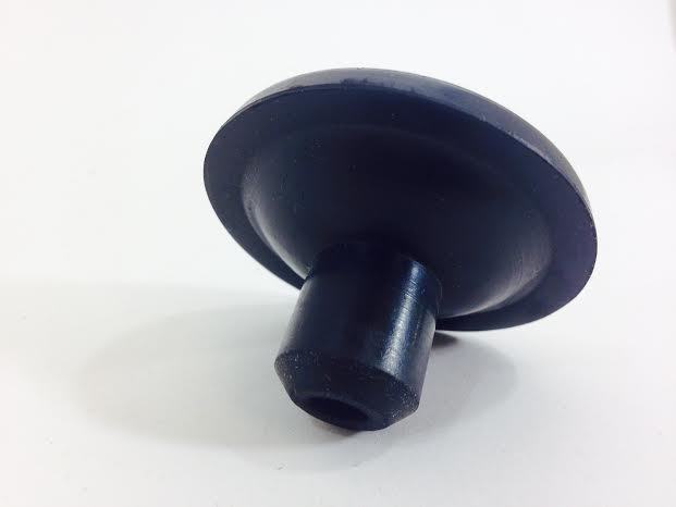 Saladmaster food processor replacement part BLACK SUCTION CUP 1/4" HOLE part