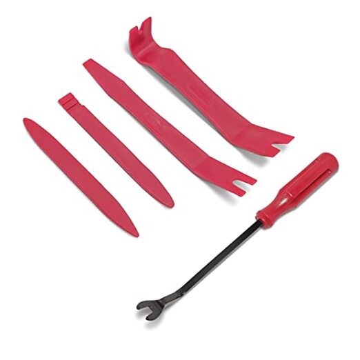 5PCS Auto Trim Removal Tool Kit, Car Interior Door Panel Clip Fastener Removal