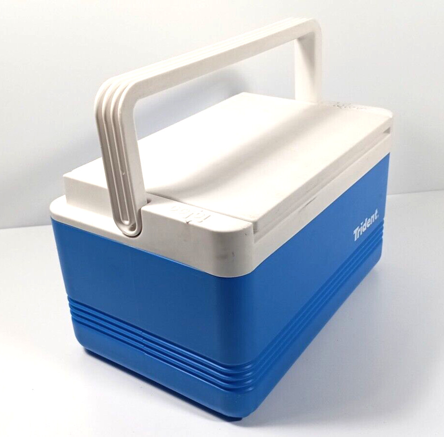 Igloo Trident Personal Lunch Box Cooler Ice Chest 6 Pack Blue