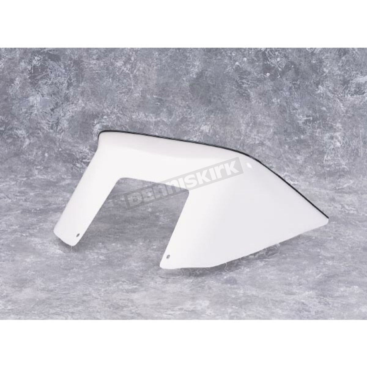 Sno-Stuff 5 in. Low-Cut White Windshield - 450-233-55