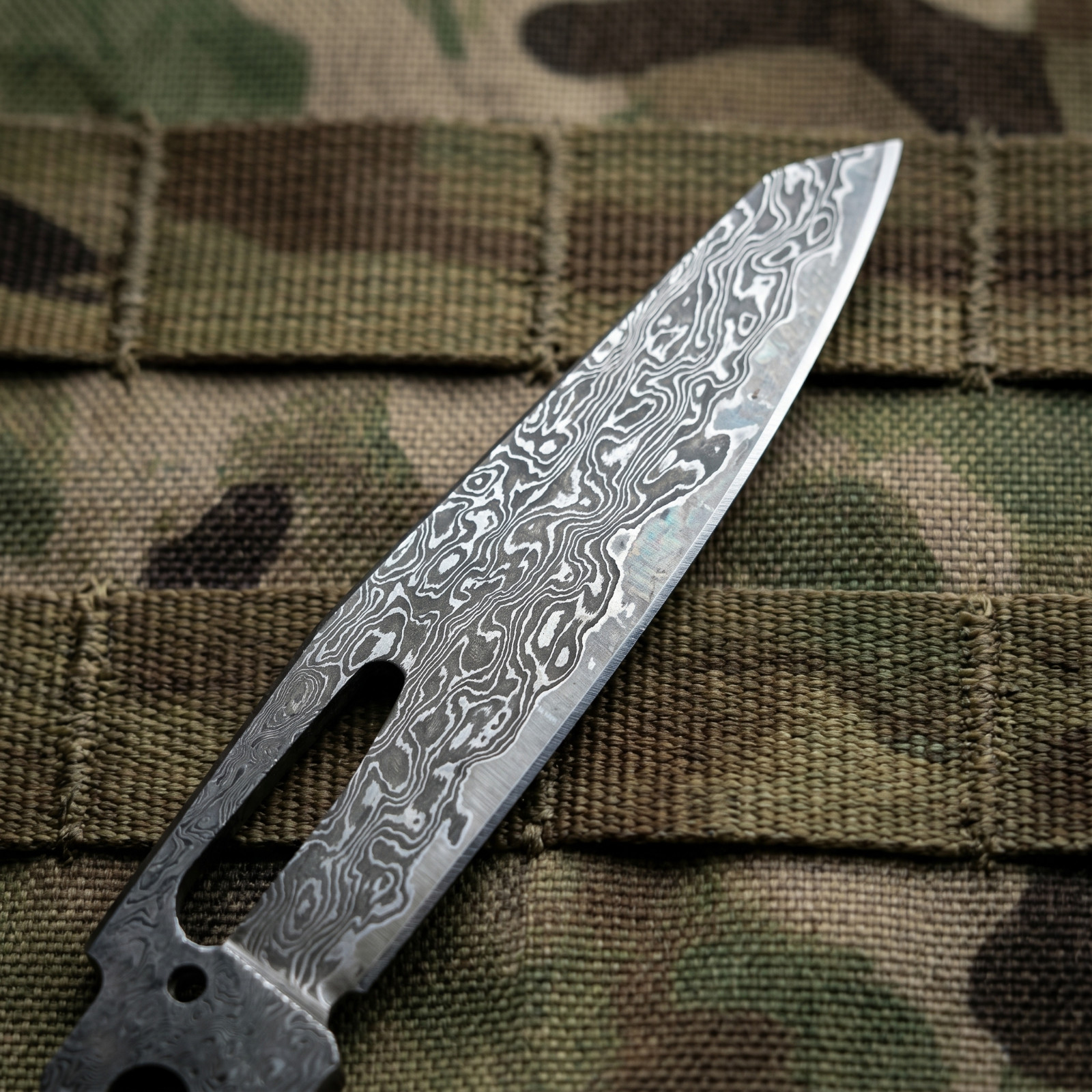 VG10 Damascus Replacement Blade for Leatherman MUT Multitool 92mm