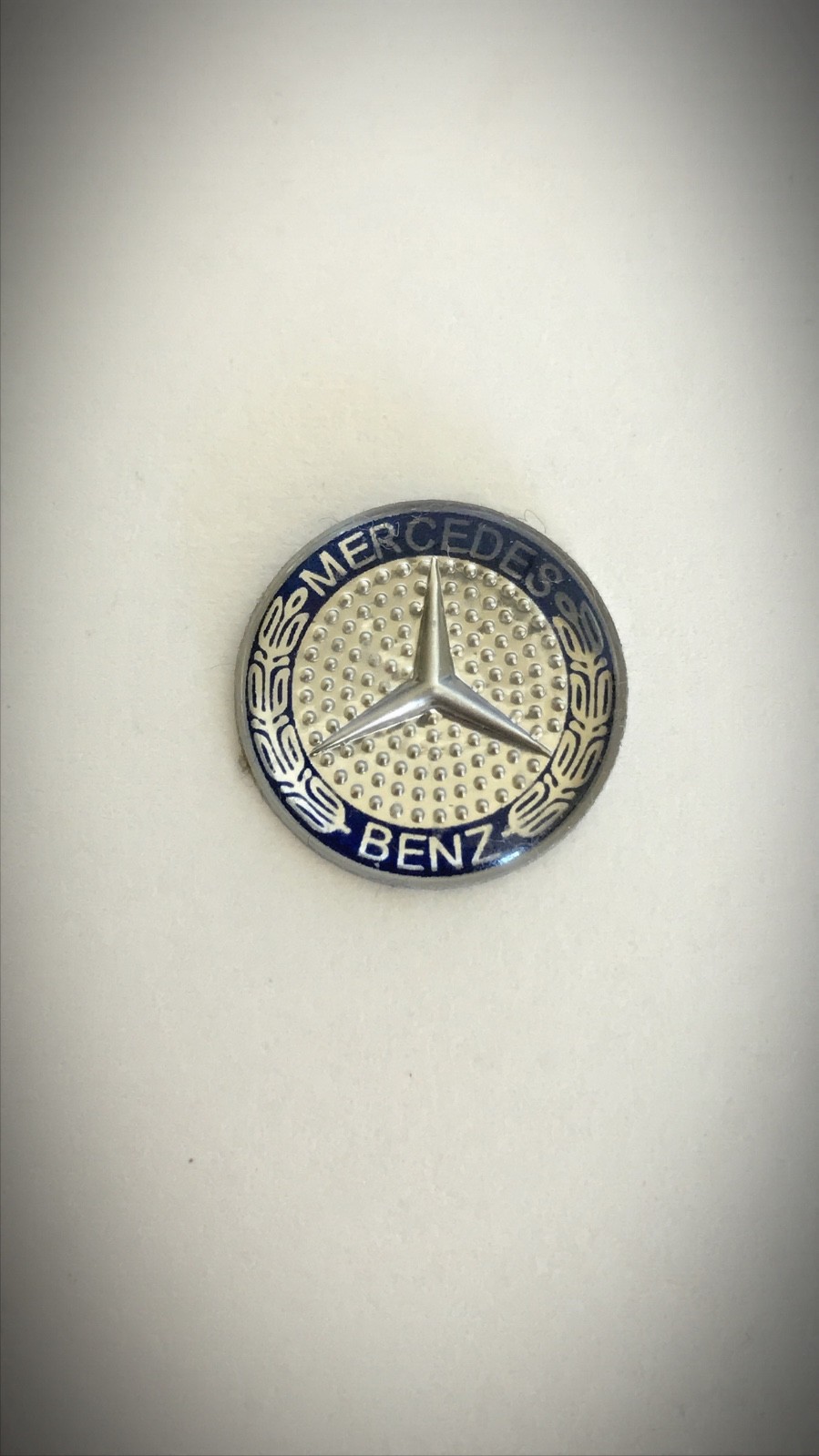 NEW Mercedes Key Fob Remote Metallic/Rubber Badge Logo Sticker