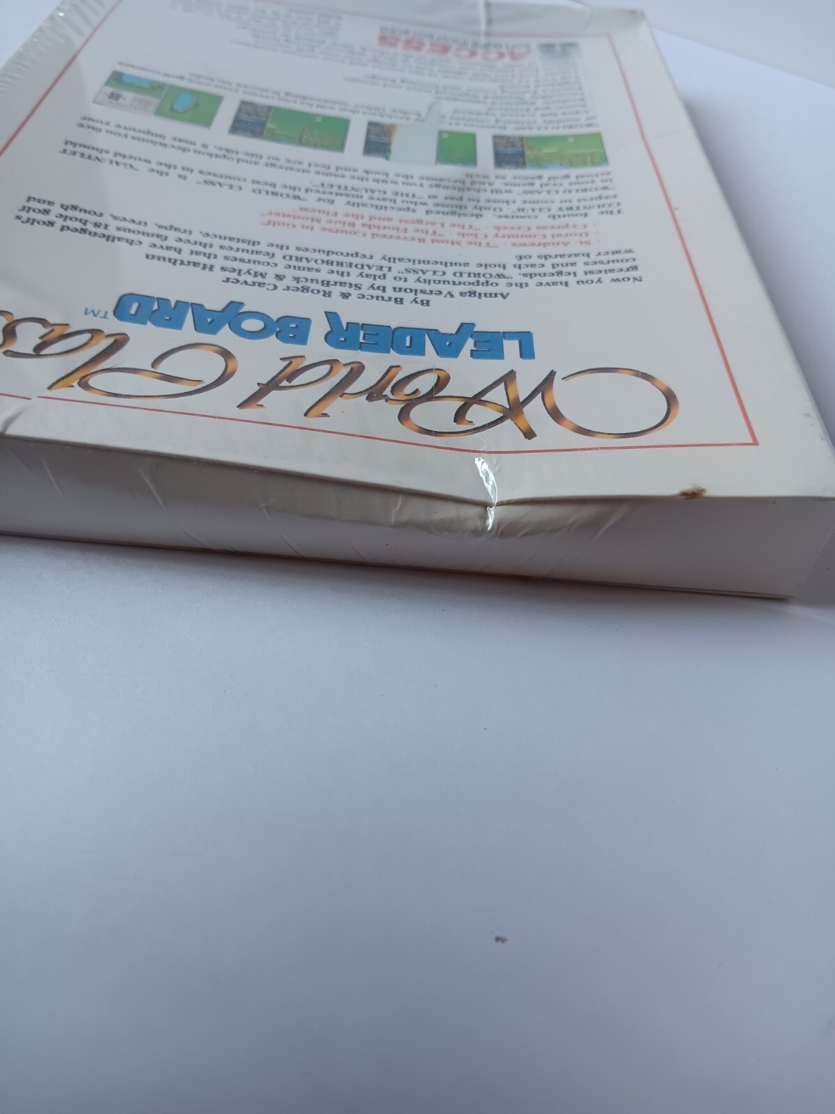 Amiga World Class Leader Board Pro Golf Simulator Computer Game Software, Sealed