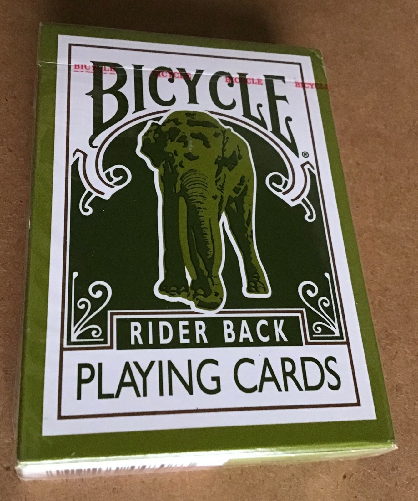 New Bicycle Rider Back Matsui Green Elephant Tsunami Deck Blue Seal 808-R!