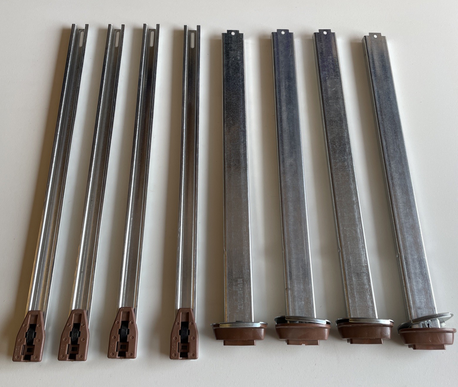 Kenlin Rite-Trak II Rails Assy Drawer Slides Center 4 Sets 16”