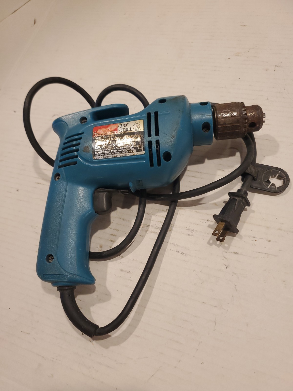 Makita Drill 3/8” Model 6405 Corded Electric - Excellent working condition!