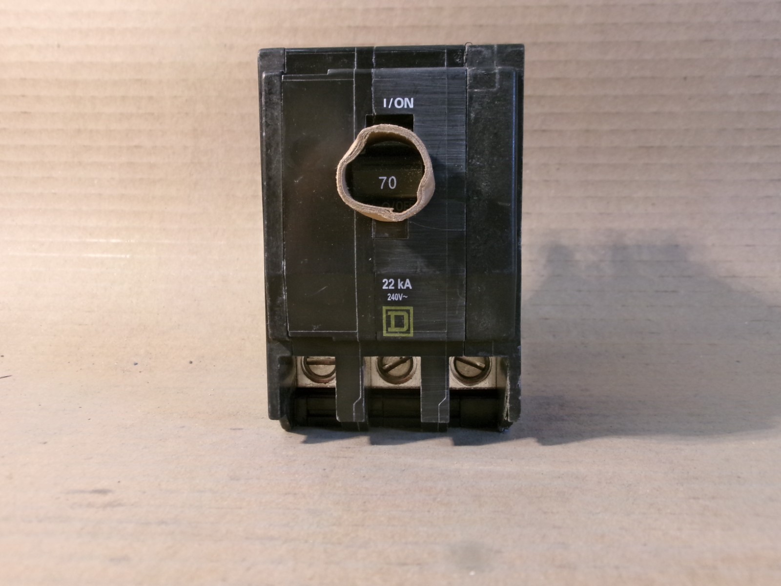 NEW Square D QOB370VH 70 Amp 3 Pole Circuit Breaker Bolt‑On QOB Series