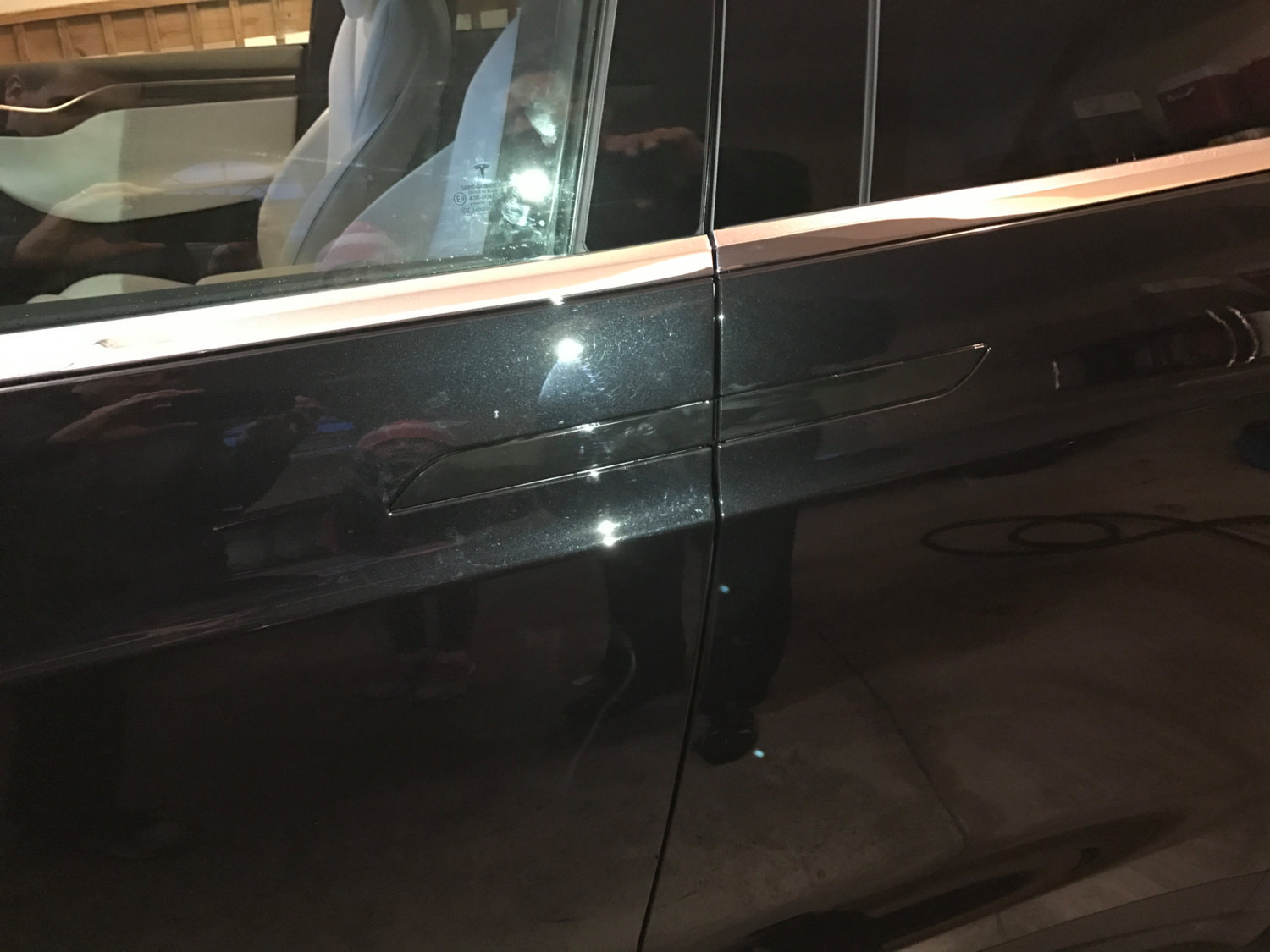 Tesla Model X Colored Door Handle Wraps Decals - Many Colors!