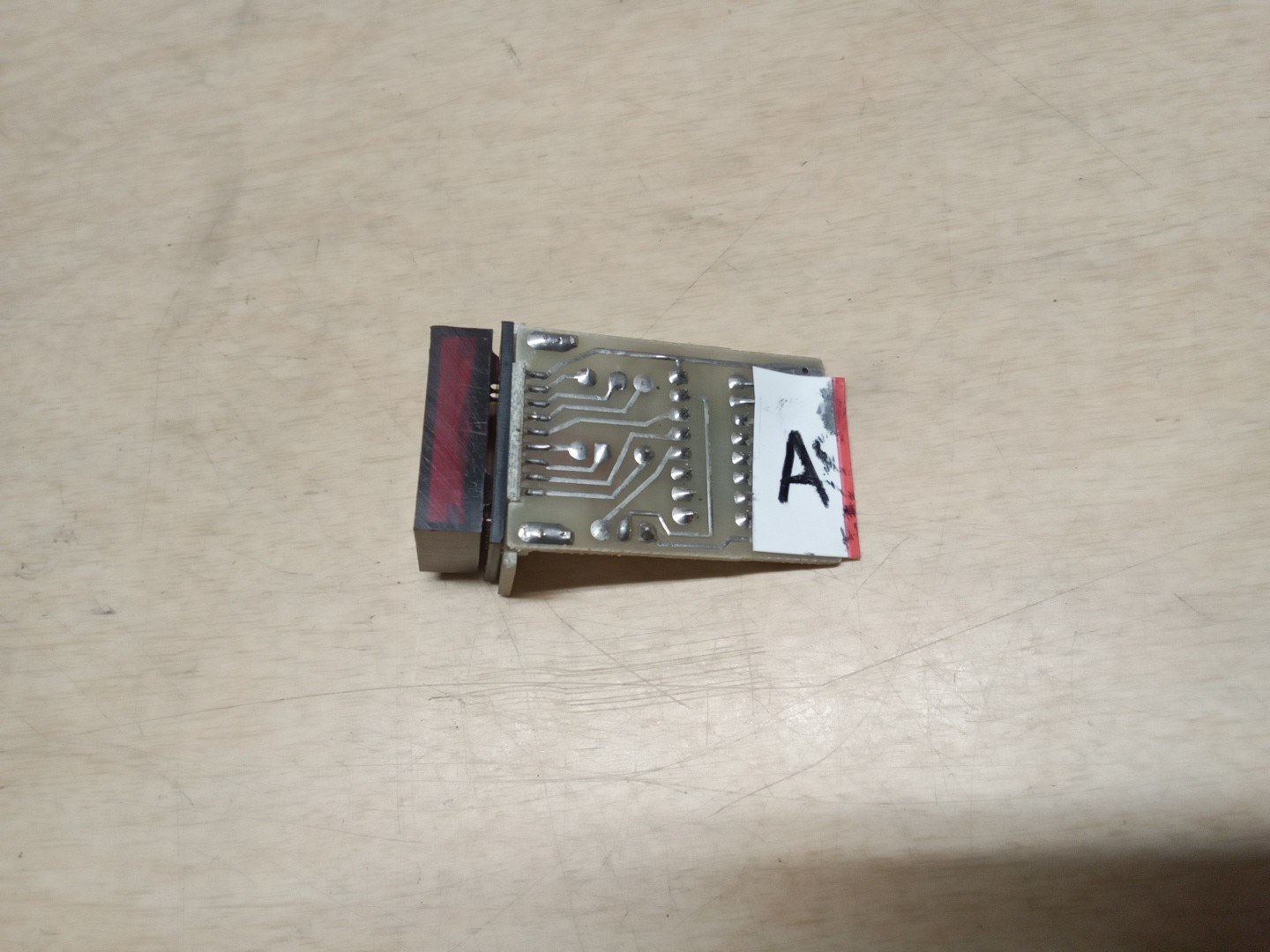 Unbranded A59X1 Red Digital Segment W/ Dialight Circuit Board