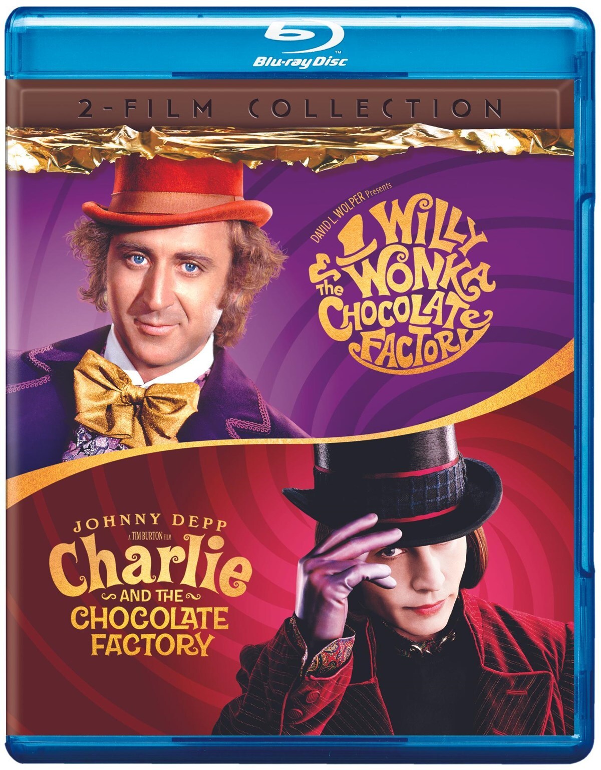 Wonka Double Feature Blu-ray NEW