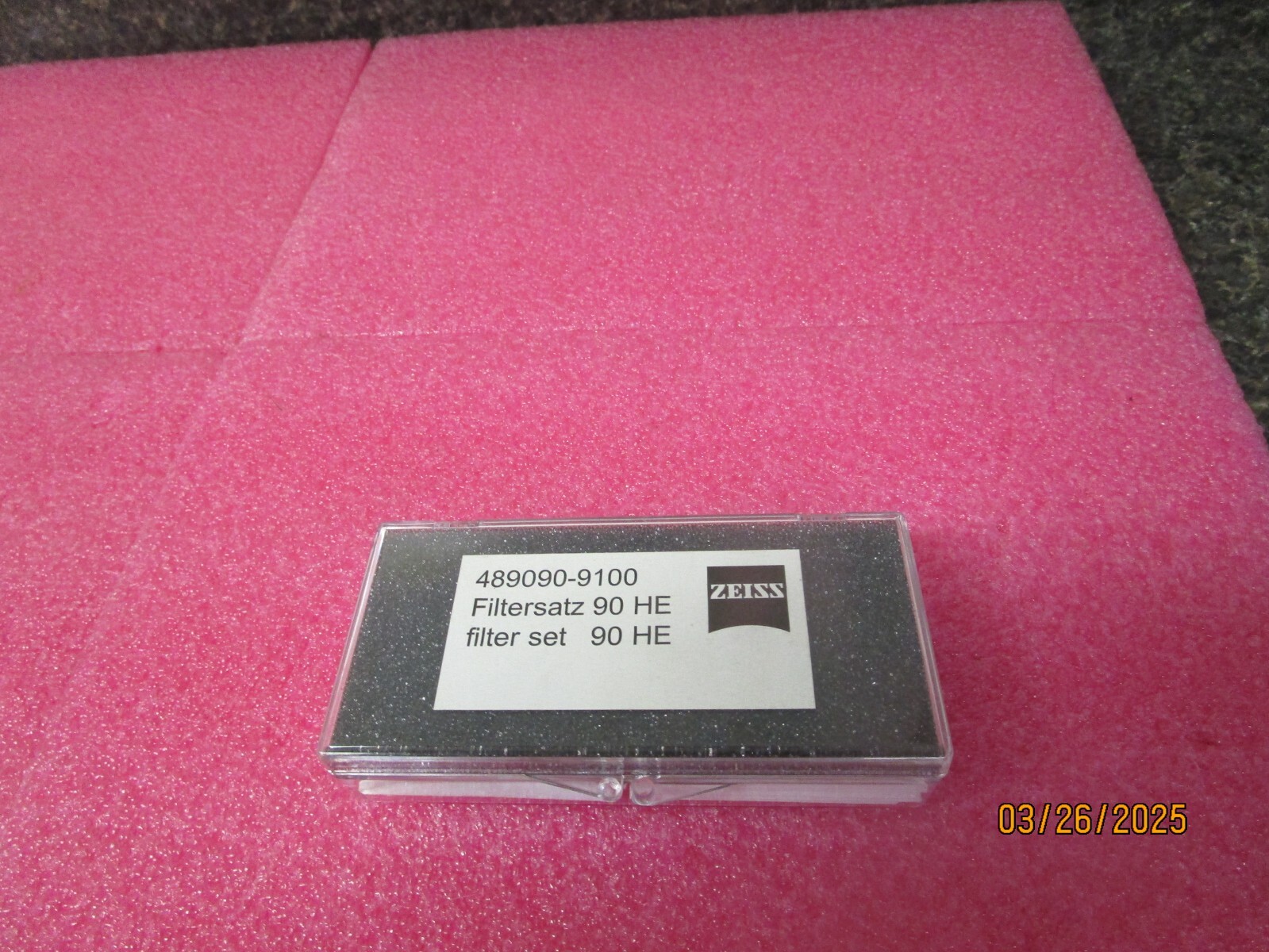 Zeiss Filter 90 HE 489090-9100 - (5) 423058-8261 423058-8221 423058-8261 423058-