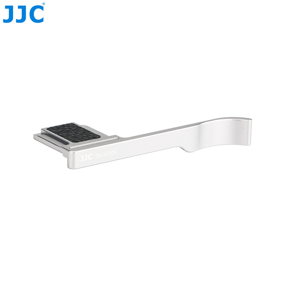JJC Silver Alumnium Alloy Thumbs Up Grip for Fujifilm Fuji X100V X100F X-E3