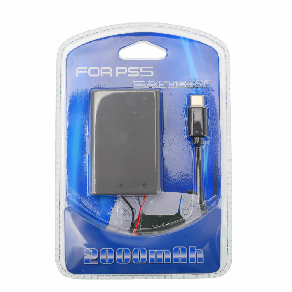 LI-ION Battery Pack for SONY Playstation 5 Dualsense Controller PS5 2000mAh
