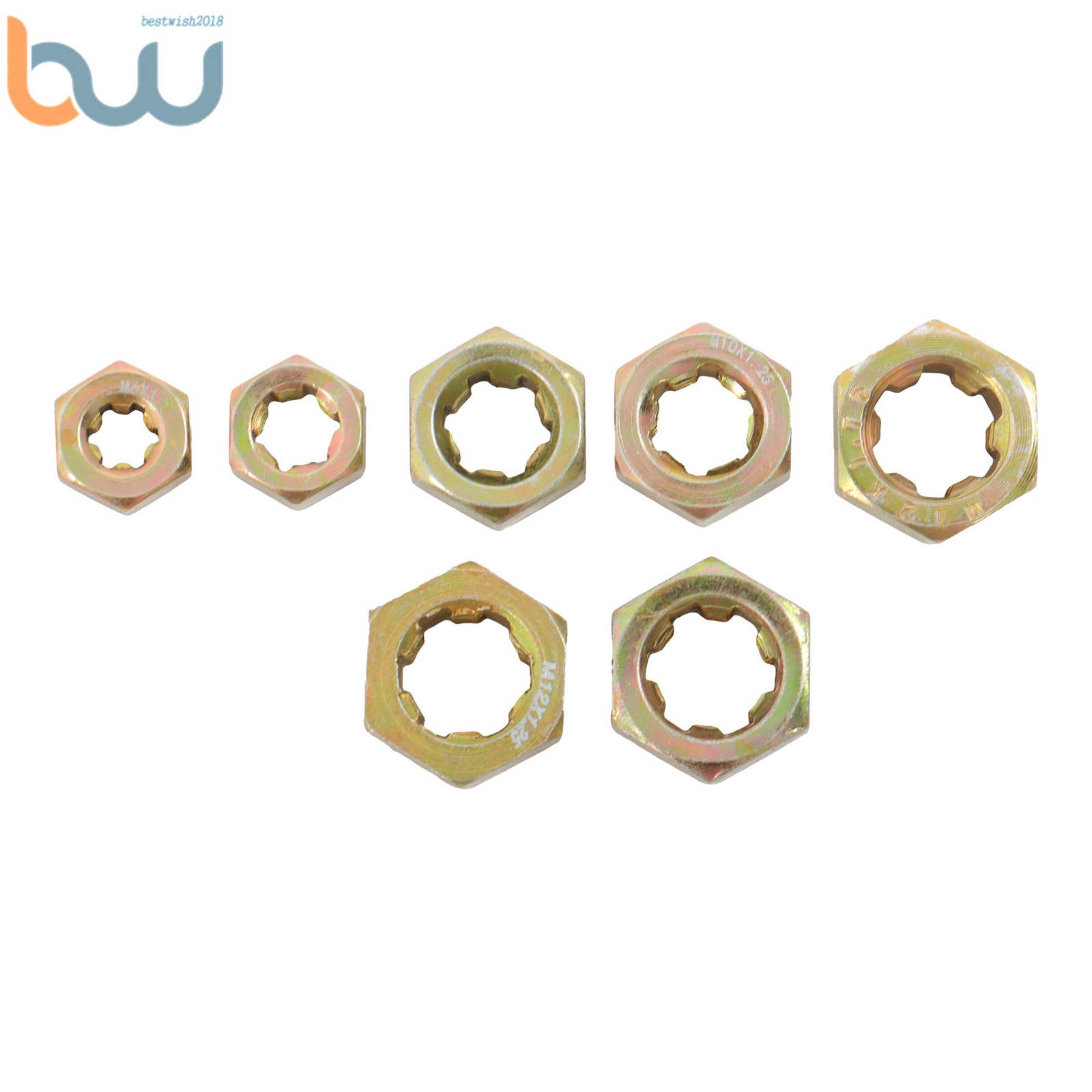 15-Piece M6 M8 M10 M12 Thread Restorer Tool Thread Ret Metric Thread Chaser Set