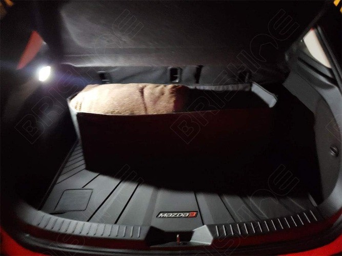 White Interior LED Lights Kit for Hatchback 2003 2004 Size: Mazda 3 Hatchback