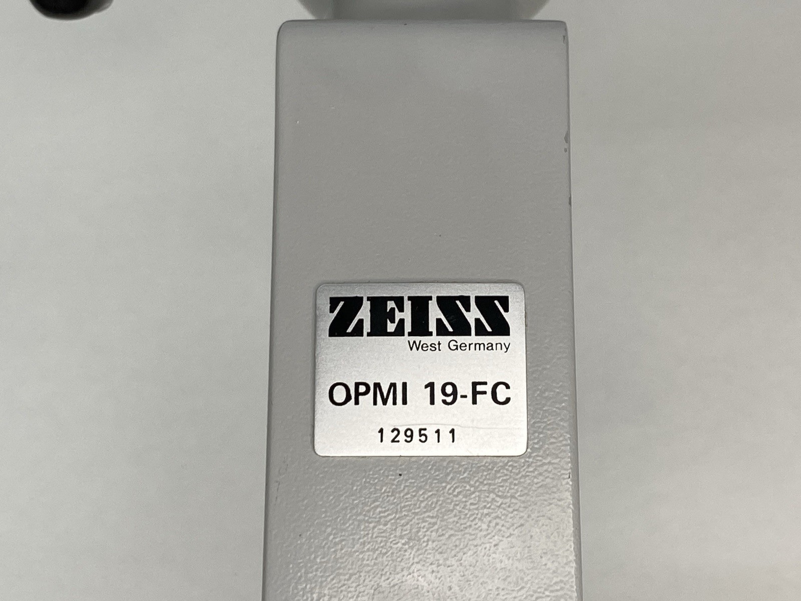 ZEISS OPMI 19-FC SURGICAL MICROSCOPE HEAD