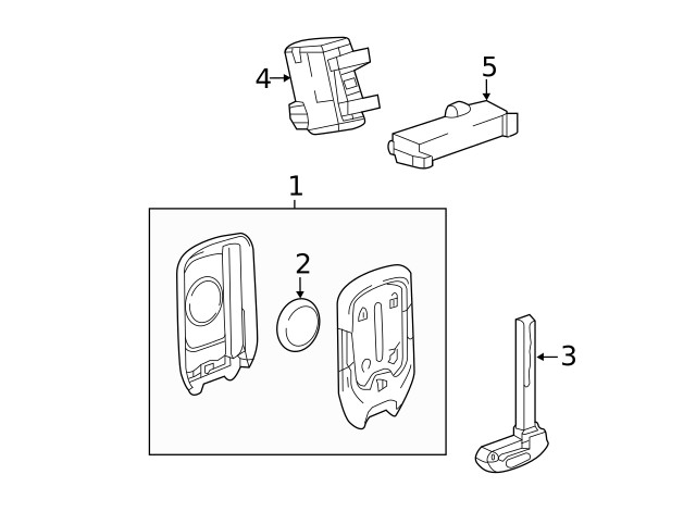Genuine Transmitter 13560193