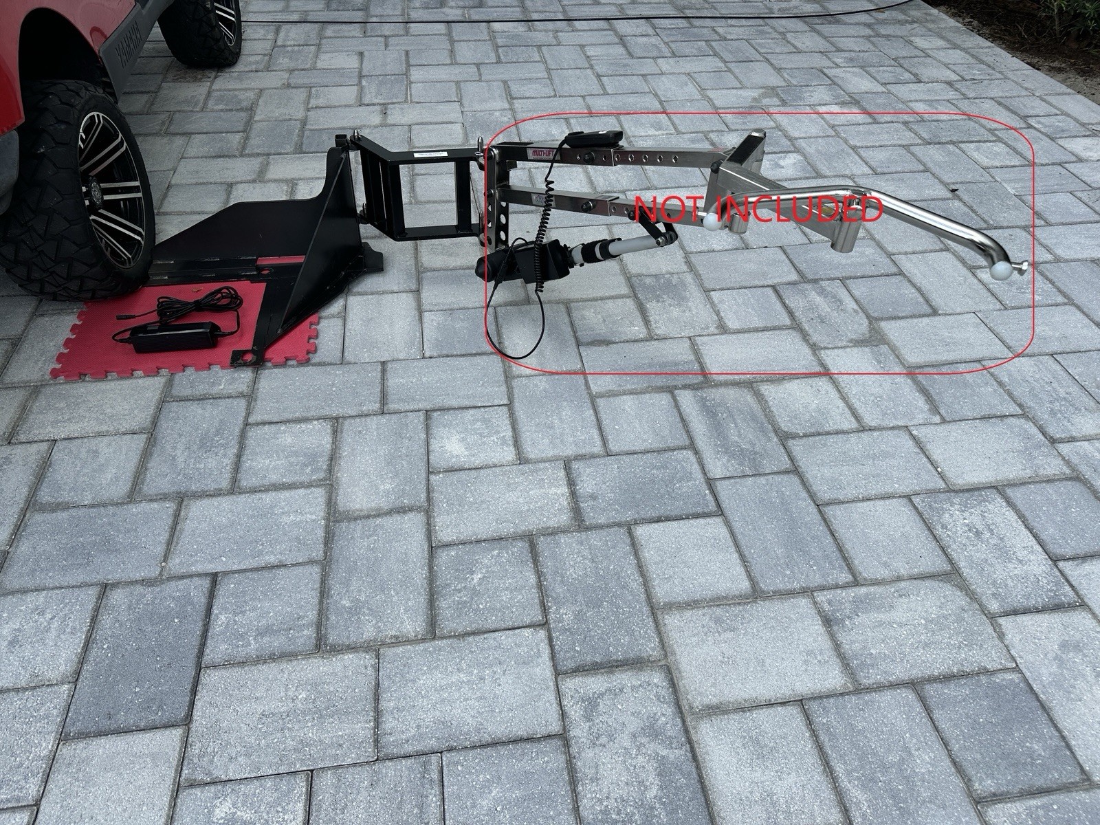 Access Unlimited B-Pillar Quick-Mount Base Multi-Lift Lifting Mobility Device