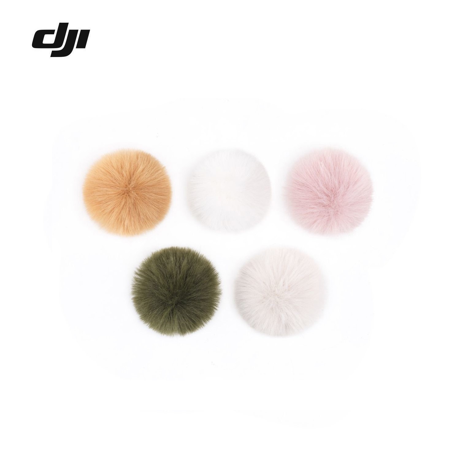 Original DJI Mic Mini Multi-Color Windscreens(Pack of 5)