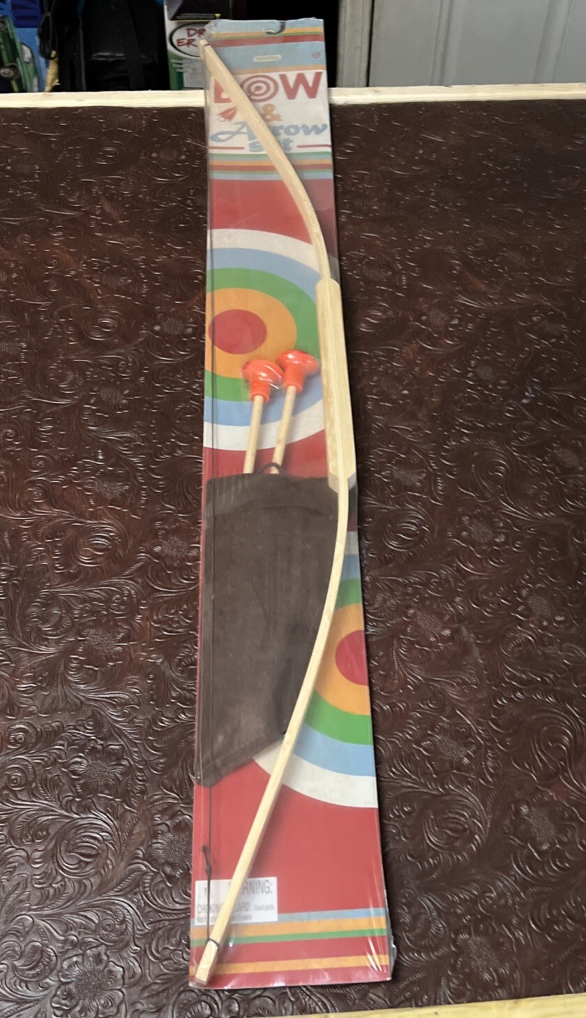 Schylling Pretend Toy Archery Set Bow Arrows Quiver and Target for Beginners