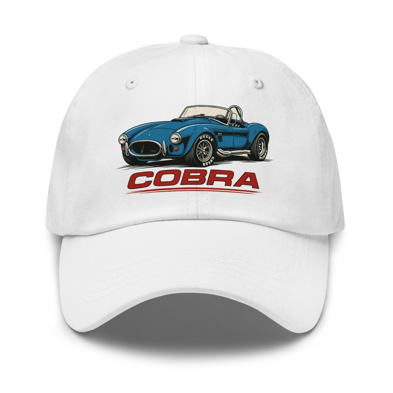 1966 427 Cobra Roadster Dad Hat – Cotton Twill Cap with Adjustable Strap