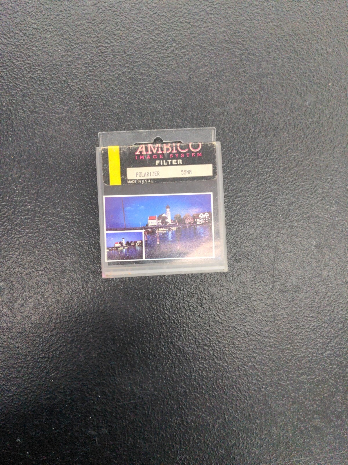 Ambico Polarizer R-8945 55mm Camera Filter with case  Made In USA