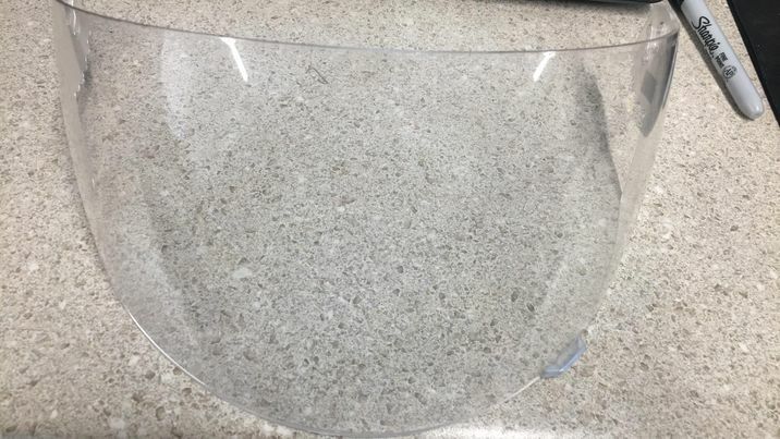 BIEFFE - BF-271C - CLEAR HELMENT SHIELD