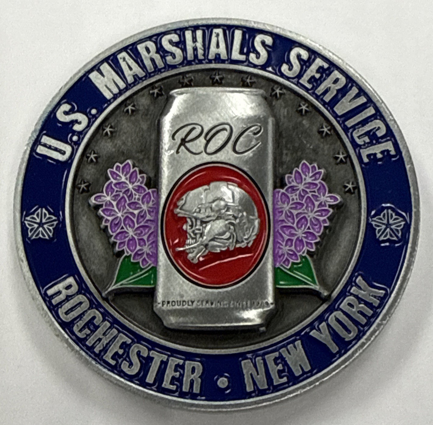 UNITED STATES MARSHAL SERVICE USMS  ROCHESTER NY CHALLENGE COIN