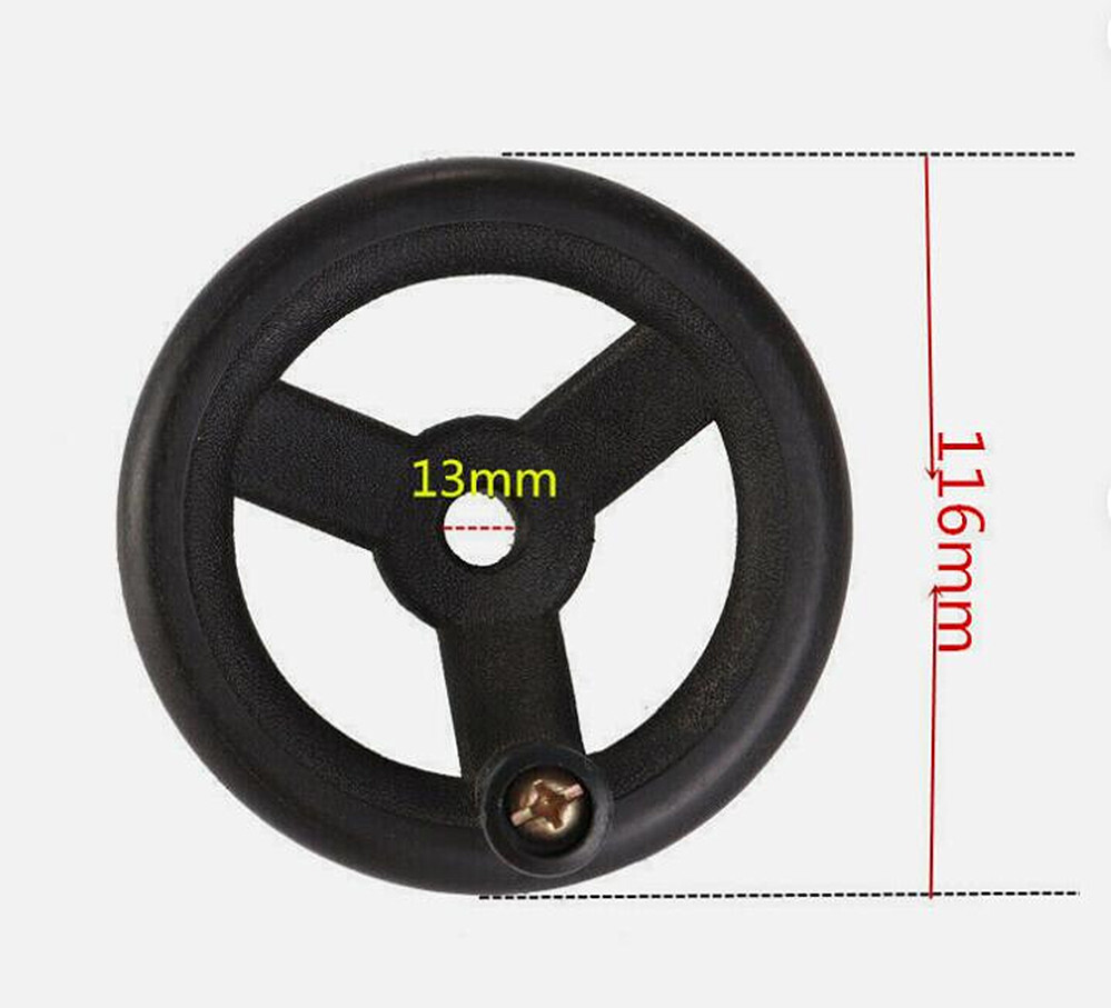 Bridgeport Milling Machine Feed Plastic Hand Wheel +2 Reverse Knob CNC Mill Tool