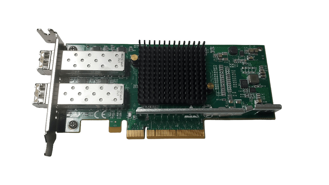 PE210G2SPI9A-XR Silicom Dual Port SFP 10Gb Network Adapter Half Height w/ SFPs