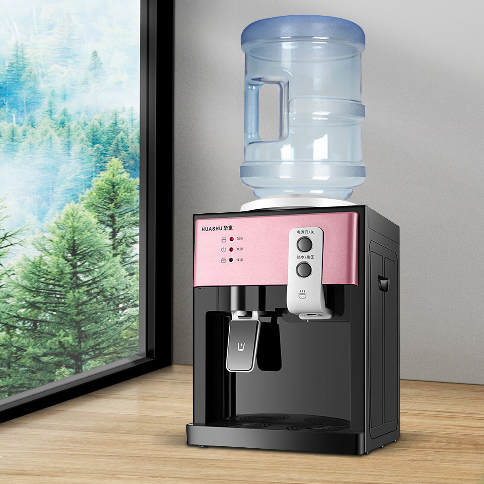 Top Loading Countertop Hot and Cold Water Dispenser Small Table Drinking Machine