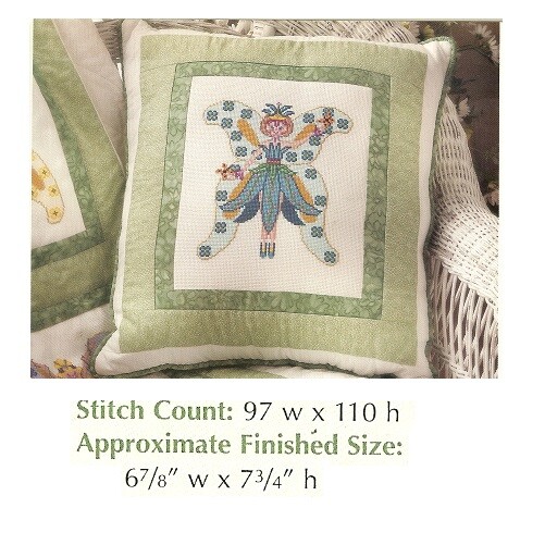 ZANNA THE FAIRY  -  CROSS STITCH PATTERN ONLY HM - QYA