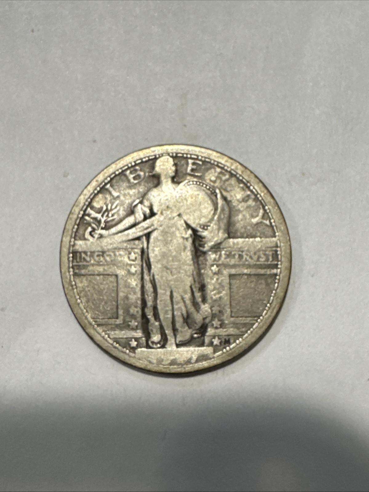 1917 type 1 standing liberty quarter TH