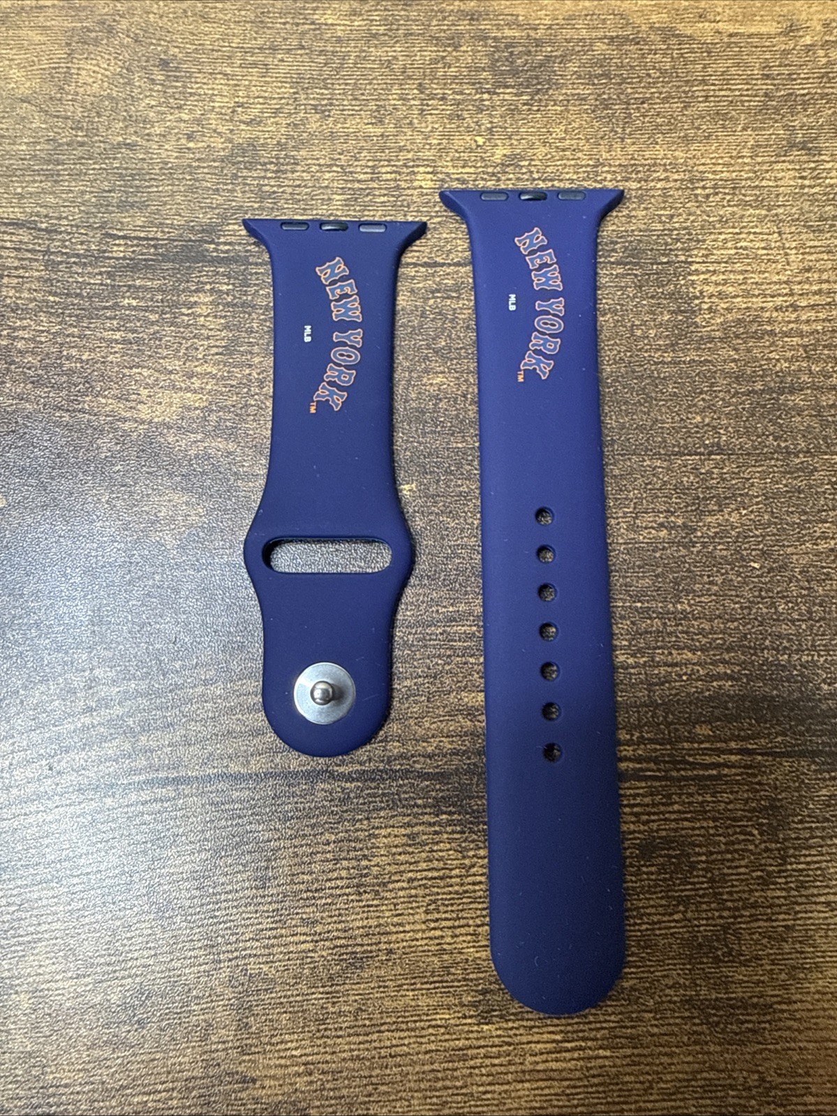 New York Mets Apple Watch Band MLB Baseball Silicone