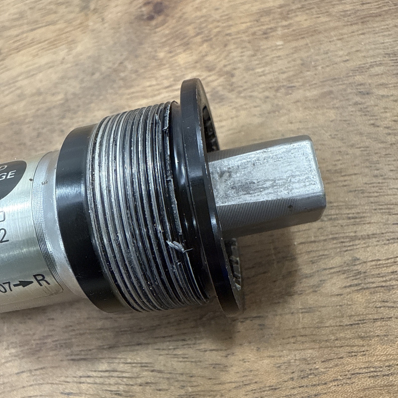 Shimano Deore XT BB-UN72 Bottom Bracket Square Taper 73mm 107mm Worn Threads
